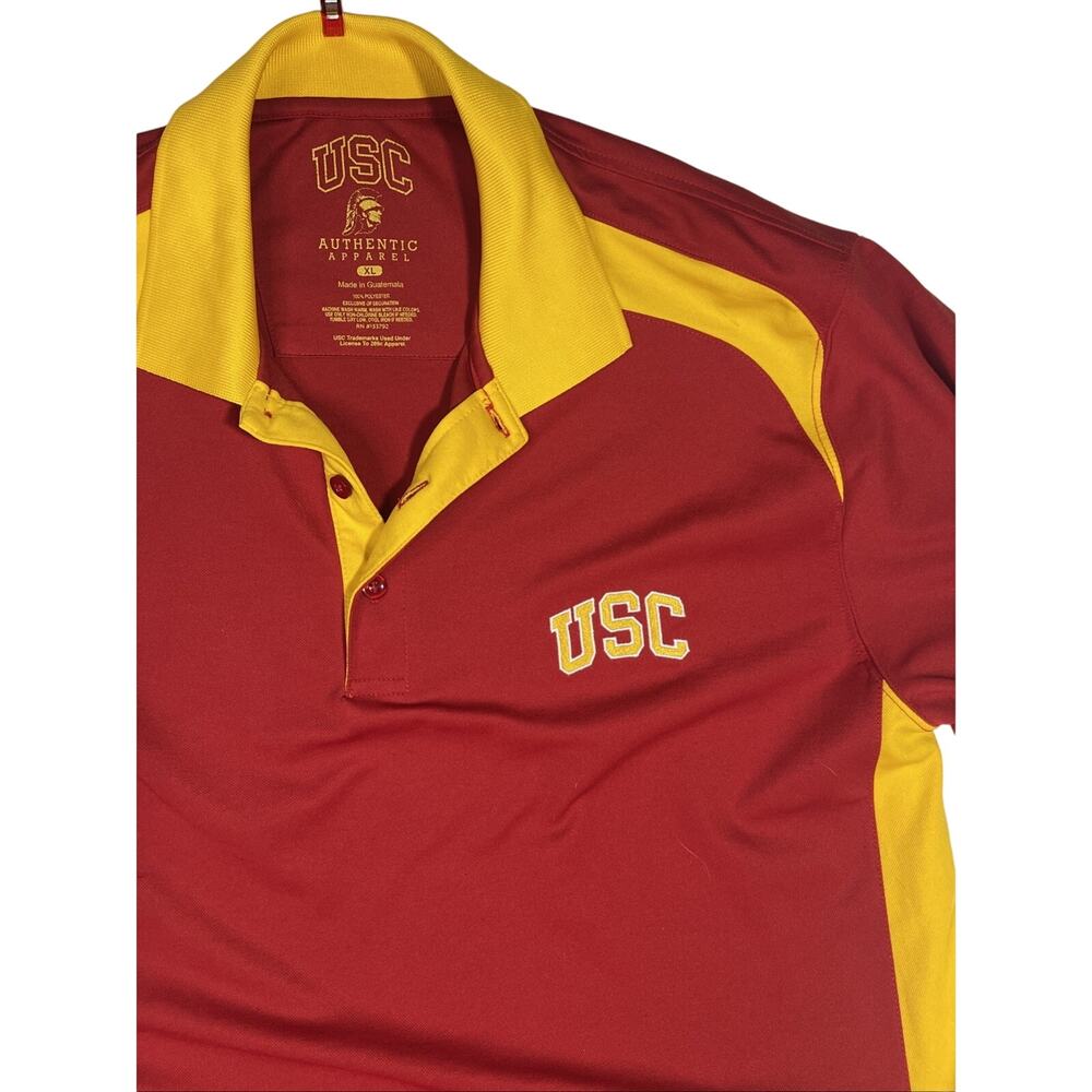 USC Trojan's Men's XL X-Large embroidered Polo shirt - Picture 3 of 8